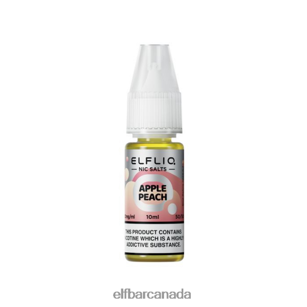 ELFBAR ELFLIQ Apple Peach Nic Salts - 10ml-10 mg/ml6R282H219