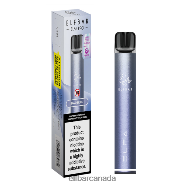 ELFBAR ELFA PRO Pod Kit - Rechargeable Twilight Purple + Mad Blue Prefilled Pod 6R282H74