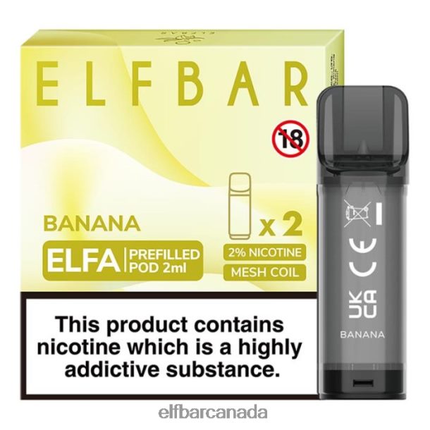 ELFBAR Elfa Pre-Filled Pod - 2ml - 20mg (2 Pack) Blueberry Cotton Candy 6R282H124